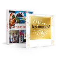SMARTBOX - Vive les mariés ! Prestige - Coffret Cadeau | 1 séjour ou 1 activité romantique pour 2 personnes