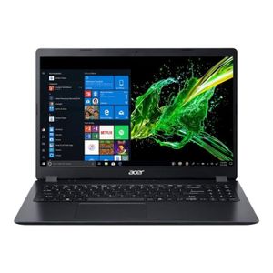 Vente PC Portable ACER Laptop Aspire 3 A315-54-55W9 - Core i5 8265U / 1.6 GHz - 8 Go RAM - 1 To HDD - 15.6" pas cher Vente PC Portable ACER Laptop Aspire 3 A315-54-55W9 - Core i5 8265U / 1.6 GHz - 8 Go RAM - 1 To HDD - 15.6" pas cher