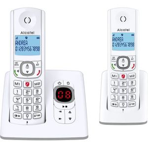 Téléphone fixe Téléphone sans fil DECT - ALCATEL F530 Voice Duo -