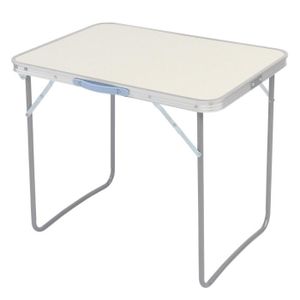 TABLE DE CAMPING Table Pliante de Camping en Aluminium, Structure p