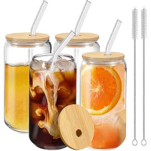 Verres Pour Enfants, Lot De 2, Motif Poussin, Anse, Couvercle Et Paille Gobelet Doseur 400 Ml Transparent Relaxdays 88692732