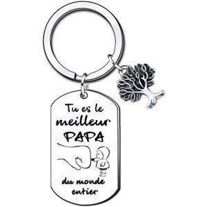 PORTE-CLÉS Cadeau De Fête Des Pères Cadeau Noel Papa Porte-Cl