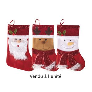 XIAOXIAOYU – Lot De 12 Chaussettes De Noël En Non-tissé – Décorations Suspendues – Classiques, Durables, Capacité Modérée