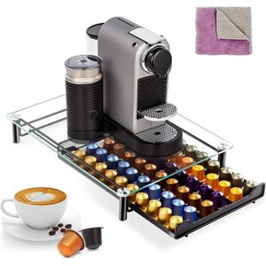 Generic Support pour machine à café. avec organisateur de capsules à prix  pas cher