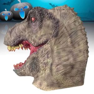 Masque De Dinosaure Pour Enfants, Masque D'Halloween Au Menton Mobile,  Couverture De Visage De Décoration Réaliste, Décoration - Cdiscount Jeux -  Jouets