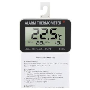 THERMOMÈTRE DE CUISINE ARAMOX thermomètre de congélateur Sonde de testeur