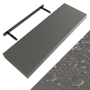 Lot de 4 supports d'étagère flottants - Équerres pour étagère, support