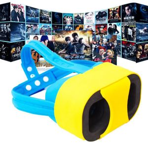 LUNETTES 3D GETEK® HD 3d vr lunettes de cinéma de réalité virtuelle pour google android iphone jaune