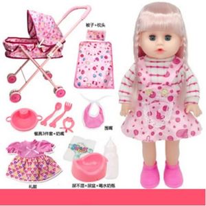 E B Blesiya Poup/ée B/éb/é en Silicone B/éb/é avec V/êtements Cheveux R/éaliste Mignon Cadeaux Jouet Fille 12inch