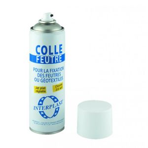COLLE - PATE FIXATION Colle aérosol pour feutre ou géotextile de liner p