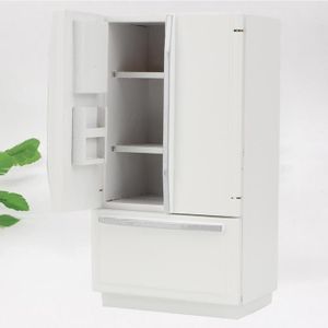 MAISON POUPÉE keenso Modèle de réfrigérateur 1:12 Mini réfrigéra