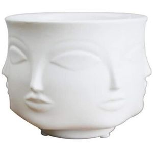 VASE - SOLIFLORE Vase - Limics24 - Fleur Céramique Moderne Pot Dora Ammar Musa Jonathan Adler Décoration Tête