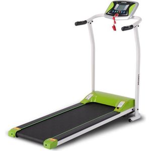 TAPIS DE COURSE LONTEK Tapis de Course Pliable-Treadmill 10km/h Moteur 1.5CV- Silencieux- Idéal pour Maison/Bureau-Roues de Transport, 502 Vert