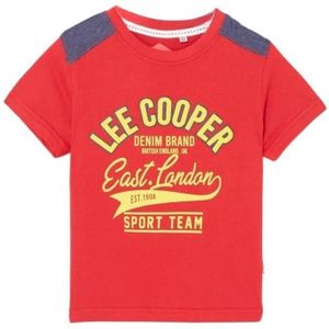T-SHIRT Lee Cooper - T-SHIRT - GLC0125 TMC ROUGE-4A - T-shirt Lee Cooper - Garçon