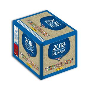 PANINI Russia 2018 World Cup 18-Display 100 pochettes 500 stickers neuf dans sa boîte 682 Edition