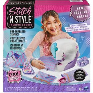 JEU DE MAQUILLAGE Machine à coudre COOL MAKER Stitch 'N Style Fashion Studio - Idéale pour débuter la couture - 8 ans et plus