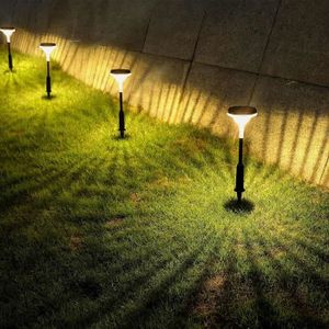 LAMPE DE JARDIN  Whousewe Lampe Solaire Exterieur, 6pcs Lampes Sola