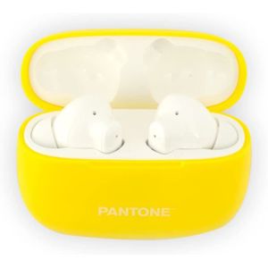 OREILLETTE BLUETOOTH Pantone Oreillette Bluetooth Pt-Tws008Y Jaune[u15832]