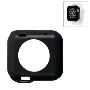 BRACELET D'ACTIVITÉ Apple Watch 42mm Coque Housse Protection Silicone Noir 