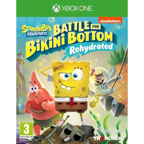 Spongebob Squarepants: Battle For Bikini Bottom - Rehydrated Jeu Xbox One