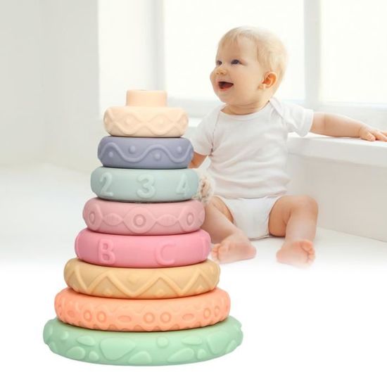 Ensemble de jouets pour bébé Montessori 5 en 1 avec pour 6+ mois Ensemble de jouets pour bébé Montessori 5 en 1 avec pour 6+ mois