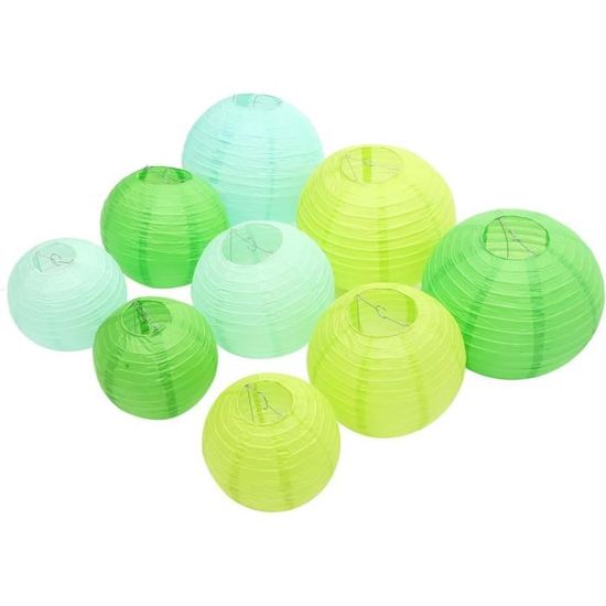 Lanternes Planète En Papier Décorations De Fête De L'Espace Extérieur, Système Solaire, Planètes, Décoration De Chambre D'Anniversaire, 8 Pièces