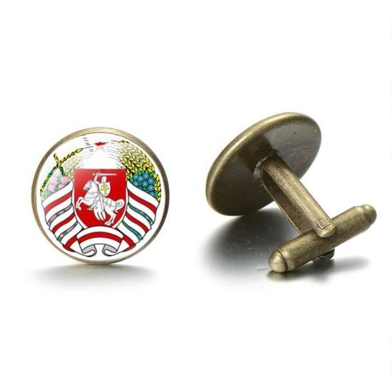 Boutons De Manchette Verre 