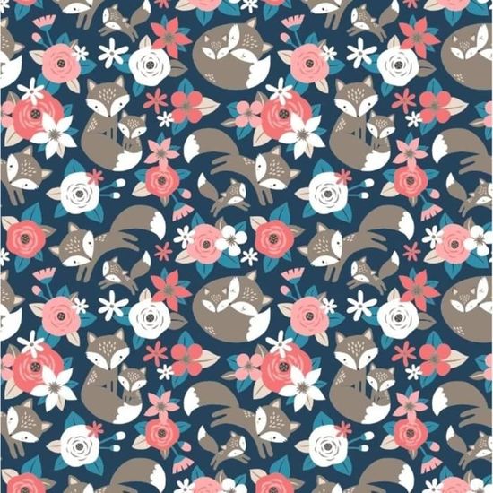 Tissu 100% Coton Pour Enfants Au Mètre - Motif Ferme Avec Tracteurs Et Animaux - 150 Cm De Large - Certifié Oeko-Tex