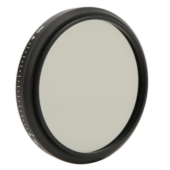 Fotga Filtre D'objectif à Densité Neutre Variable Ultra Fin 55 Mm ND2 à