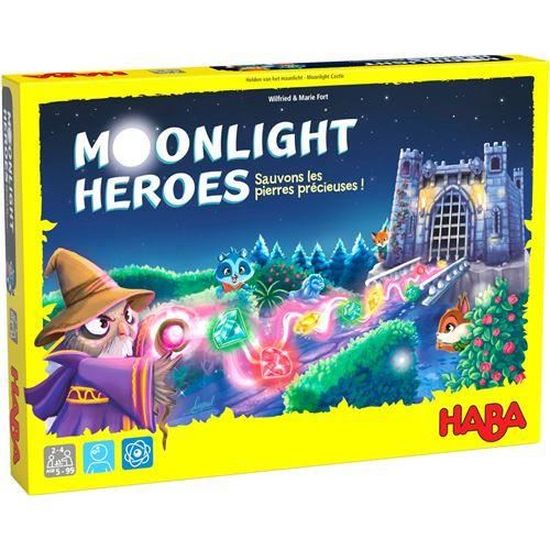 Jeu découverte Haba Moonlight Heroes Multicolore - HABA - Moonlight Heroes - Bleu - 5 ans et plus - Mixte