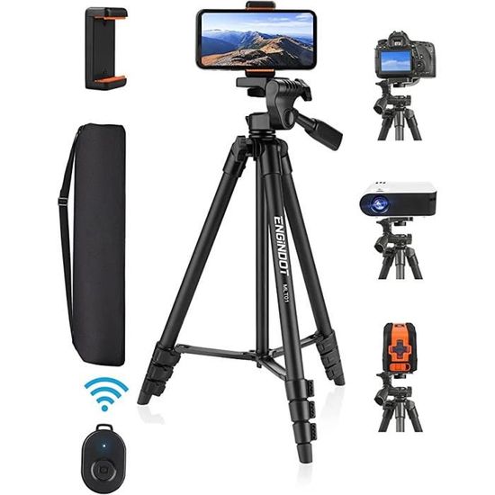 Noir-Tête de trépied électrique panoramique à 360 degrés, avec télécommande Bluetooth, pour