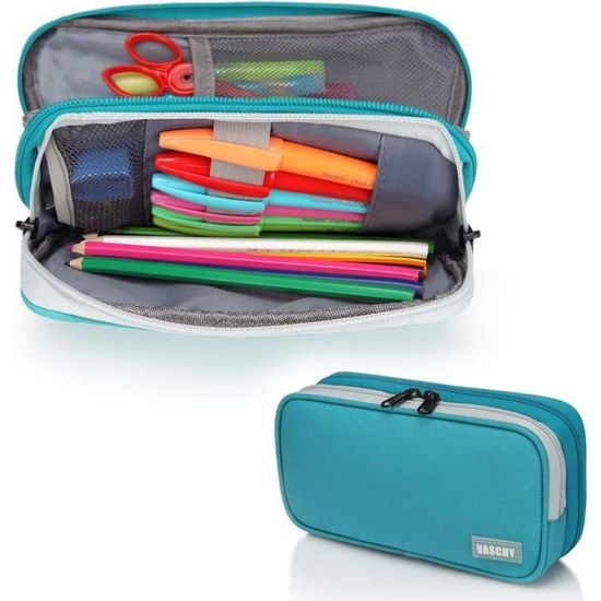 2023 Mode Trousse Scolaire Crayons Grande Capacité Multifonction, Sac à