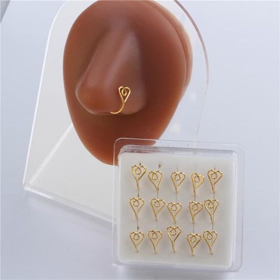 Faux Anneau De Nez, Anneau De Nez Septum, Bijou De Piercing Cadeau