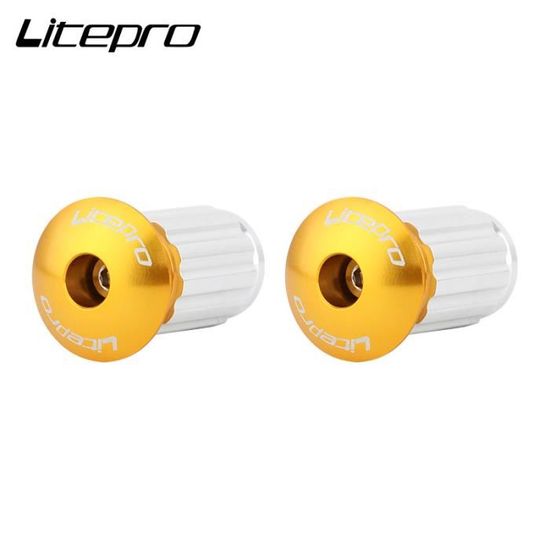 Capuchon De Jeu De Direction Vélo – Aluminium, 28,6 Mm, Pour Tube 1 1/8''