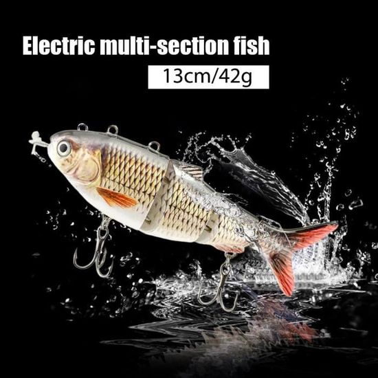Kit Deluxe Zombait – Leurre De Pêche Robotisé Rechargeable – Eau Douce Et Mer – Neuf