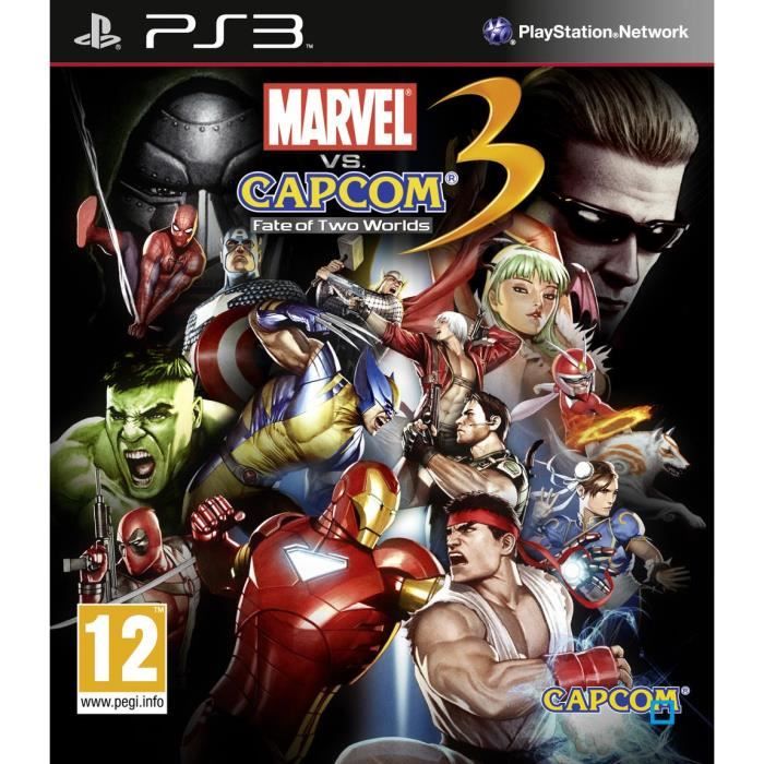 Marvel Vs Capcom 3 Fate Of Two Worlds / Jeu PS3