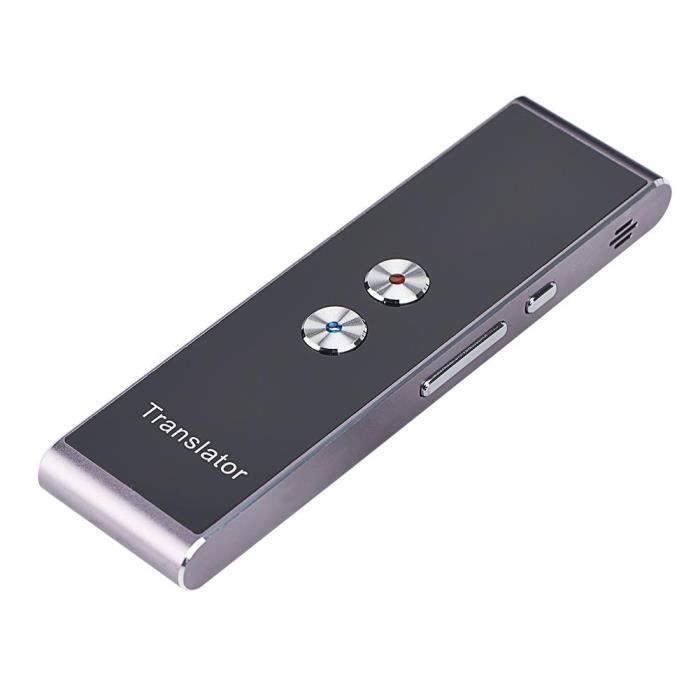 Portable intelligente bidirectionnelle en temps réel Voice Translator multi-langue pour l'apprentissage Réunion Voyage