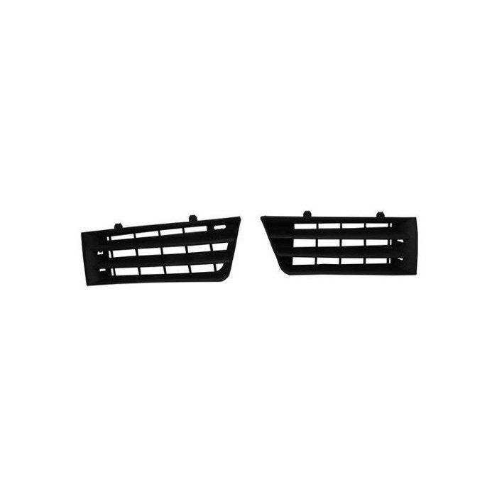 Grilles de calandre avant noires kit Renault Megane 2 2002-2005 RA21927