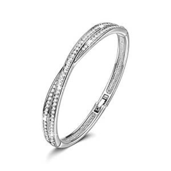 SHA Croix - Bracelet Femme - cristaux de Swarovski élément