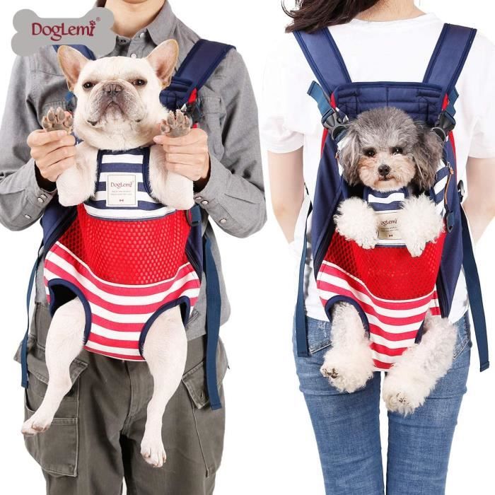 Sac de Transport Sac de Voyage pour Chien Sac à Dos pour Petit Animaux 12KG rouge