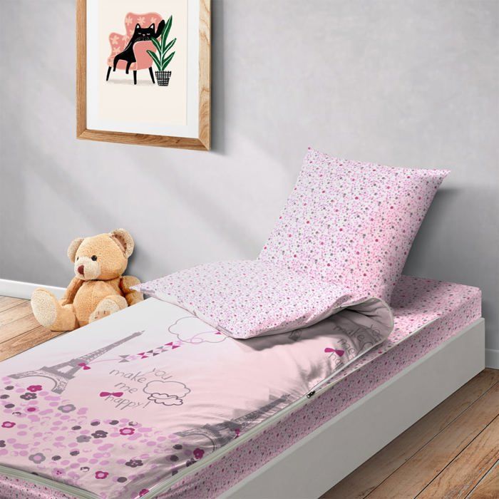 Kit de couchage Caradou Bleu Calin 90x190 - Pra…