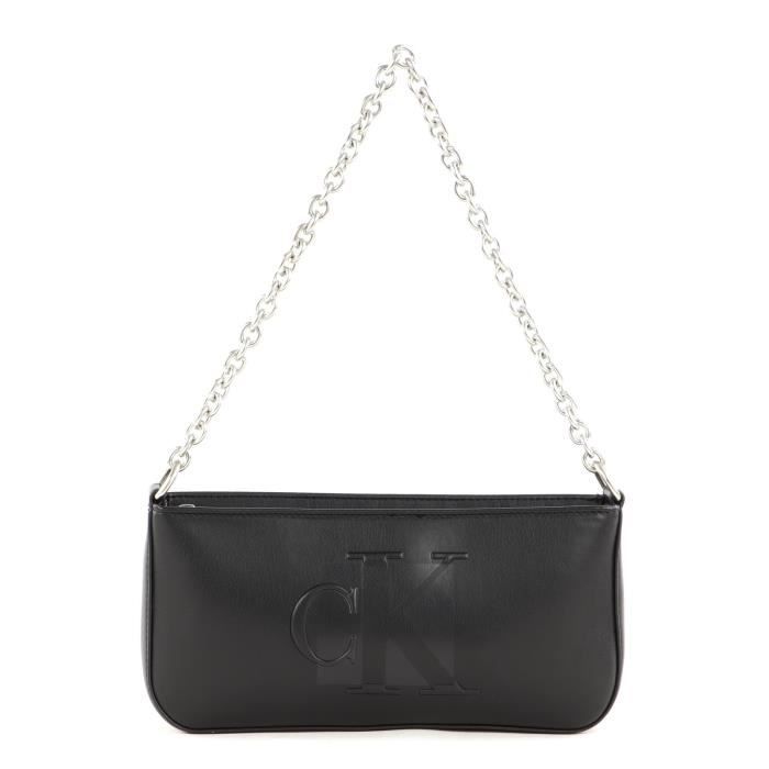 Calvin Klein CKJ Sculpted Shoulder Pouch 25 Chain Black [177027] -  sac de soirée sac a main