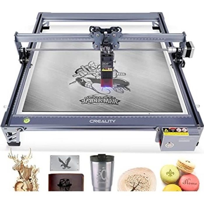 Creality 10W Machine à graver CR-Laser Falcon Graveur laser Point comprimé de 0,06 mm, haute précision Large compatibilité