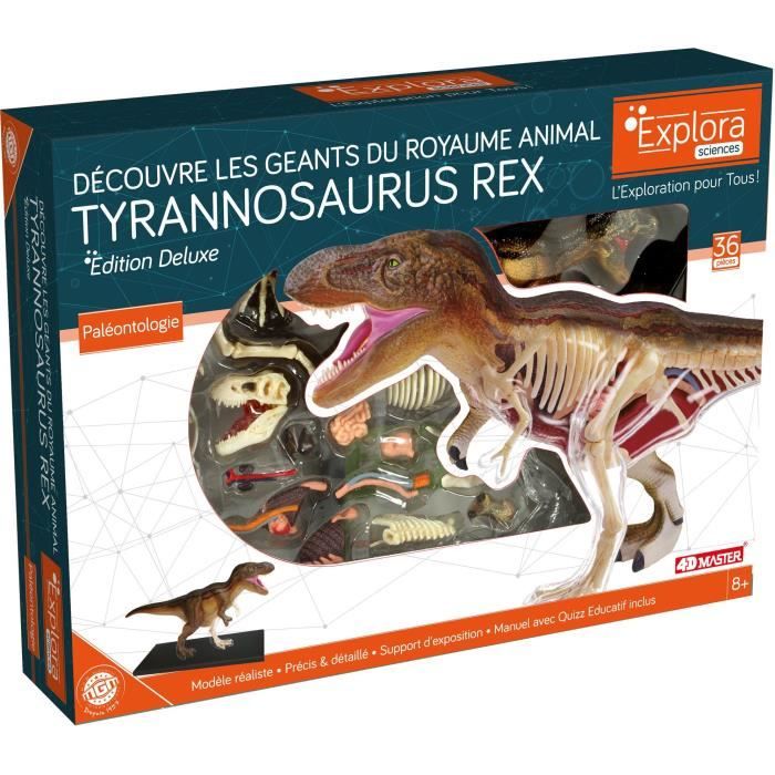 Jeu scientifique Paléontologie T-REX dinosaure - Edition deluxe - MGM - Explora sciences