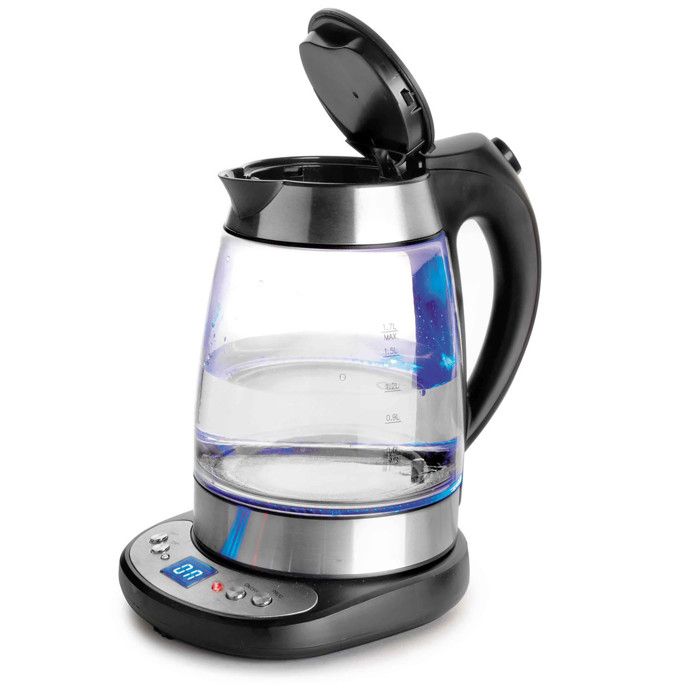 Bouilloire verre electrique temperature reglable