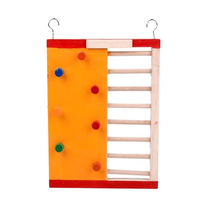 Hamsters Jouets en bois Coloré Funny Funny Escalade Fournitures molaires pour Hamsters