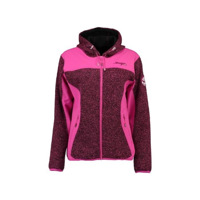 Polaire Femme Geographical Norway Tilleul Rose