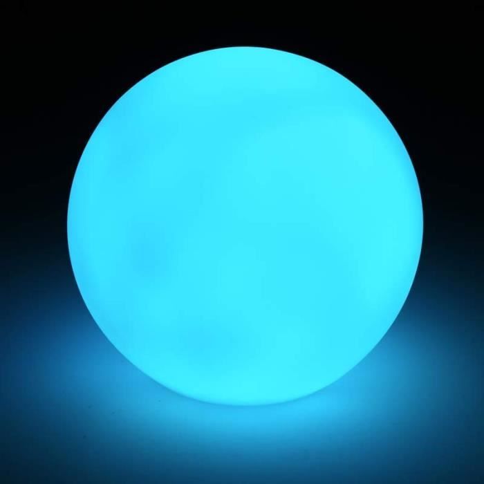 Boule LED Lumineuse 18cm Multicolore
