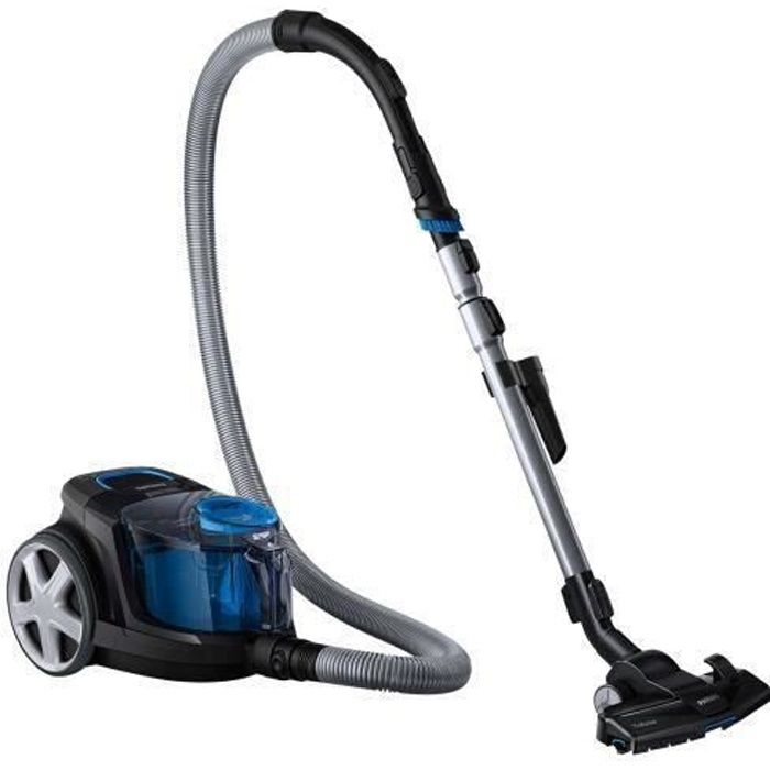Philips PowerPro Compact FC9331 Aspirateur traineau sans sac Noir ultra brillant