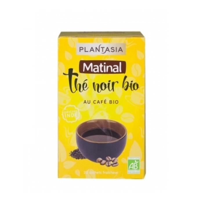 Thé noir Matinal 20 sachets Plantasia